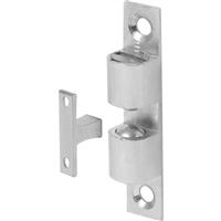Unbranded Double Ball Catch 50mm (10 Pack) in Chrome Brass