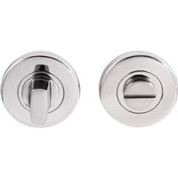 Eclipse Polished Stainless Steel Thumbturn & Release Non-Indicating in Silver