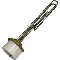 Tesla All Incoloy Immersion Heater & Plug In Stat 14 inch - 1 1 3/4" Boss Steel