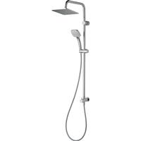 Ideal Standard IdealRain Square Square Diverter Shower Kit for Concealed Valves in Chrome Brass/Stainless Steel
