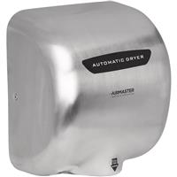 Airmaster Automatic Hand Dryer Brushed 1800W in Chrome Stainless Steel