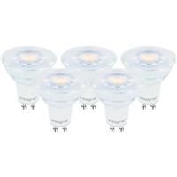 Integral LED Glass GU10 Dimmable Lamp 3.6W Warm White 345lm (5 Pack)