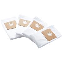 Nilfisk Multi ll Wet & Dry Vacuum Dust Bags (4 Pack) in White
