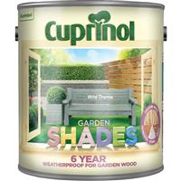 Cuprinol Garden Shades Exterior Paint 2.5L Wild Thyme in Green