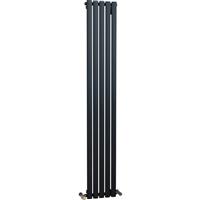 Ximax Bristol Designer Radiator 1800 x 294mm 2109Btu Single in Anthracite Steel
