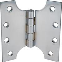 Eclipse Steel Parliament Hinge Satin 102mm (2 Pack) in Chrome