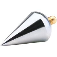 Draper Steel Plumb Bob 130g in Silver