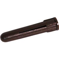 Unbranded Wall Plug 7mm (100 Pack) in Brown Plastic