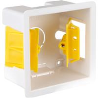 Appleby Dry Lining Boxes 1 Gang 47mm in White Plastic