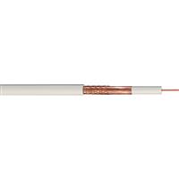 Doncaster Cables Coaxial Satellite Cable (CT100) 100m Drum in White