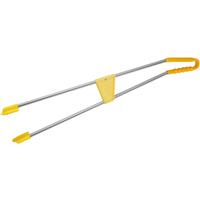 Apollo Litter Picker With Curved Handgrip in Yellow