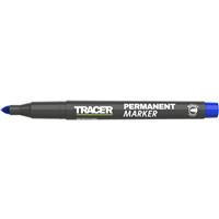 Tracer Permanent Marker Fine in Blue Plastic