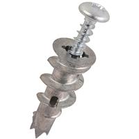 Rawlplug DRA02 Metal Self Drill Plasterboard Fixing 14 x 32mm (100 Pack) in Silver