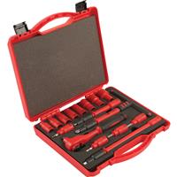 Laser Insulated Socket Set 3/8"D 16 Piece