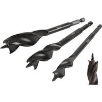 DeWalt Extreme Tri Flute Wood Drill Bit Set (3 Piece) in Black