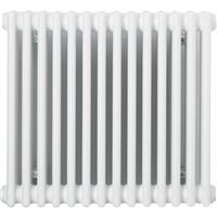 Arlberg 3-Column Horizontal Radiator 600 x 670mm 2912Btu in White Steel