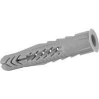 Fischer Nylon UX-R Universal Plug with Rim 10mm (50 Pack) in Grey