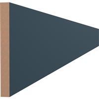 Kitchen Kit Flatpack Shaker Plinth Ultra Matt 2745mm in Indigo Blue Mdf