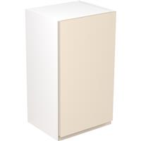 Kitchen Kit Flatpack J-Pull Kitchen Cabinet Wall Unit Ultra Matt 400mm in Cashmere MFC