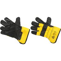 KeepSAFE Superior Rigger Gloves in Black/Yellow