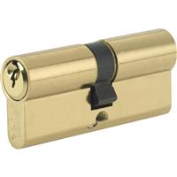 Yale 6 Pin Euro Double Cylinder 35-10-45mm in Brass