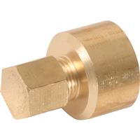 Made4Trade End Feed Air Vent 15mm in Gold