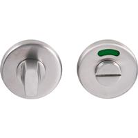 Eclipse Stainless Steel Thumbturn & Release Indicating - Satin in Silver