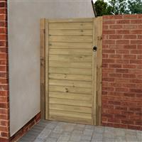 Forest Garden Horizontal Tongue And Groove Gate 180cm x 90cm Timber