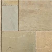 Marshalls Antique Alverno Sandstone Paving Slabs Project Pack Autumn Bronze Multi (18.28m2) Indian Sandstone