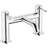 Bristan Mila Taps Bath Filler in Chrome Brass