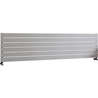 Ximax Oxford Single Horizontal Designer Radiator 445 x 1800mm 3017Btu in White Steel