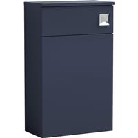 Nuie Arno Compact Floor Standing WC Unit Only 500mm Midnight in Blue MFC