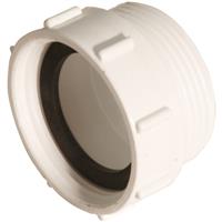 McAlpine BSP Coupling Flush Spigot 1 1/2" T12A-F in White