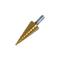 Toolpak Titanium Coated Step Drill Bit 4-22mm Plastic