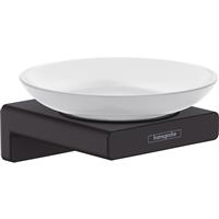 Hansgrohe AddStoris Soap Dish Matt in Black Metal