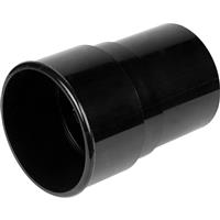 Aquaflow 68mm Pipe Socket in Black PVCU