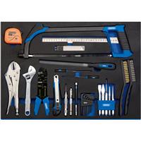 Draper Tool Kit in Full Plus Drawer EVA Insert Tray 36 Piece Steel