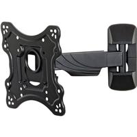 Thor Full Motion TV Mount Single Arm 43" in Black Steel