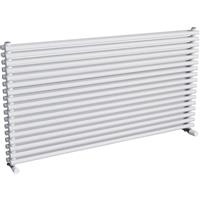 Ximax Kingston Duo Horizontal Designer Radiator 610 x 1200mm 4402Btu in White Steel