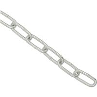 Galvanised Chain 6mm x 42mm x 10m in Silver