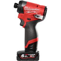 Milwaukee M12FID2 FUEL Impact Driver 2 x 6.0Ah
