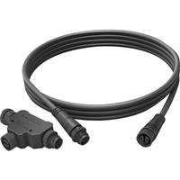 Philips Hue Outdoor Light Extension Cable and T Part 2.5m in Black
