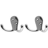 Robe Hook Double (2 Pack) in Chrome