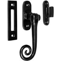 Antique Iron Fastener 120mm in Black