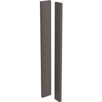 Kitchen Kit Flatpack J-Pull Kitchen Cabinet Corner Post Ultra Matt 720mm in Graphite MFC