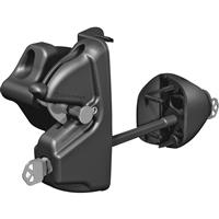 D and D D & D LokkLatch Deluxe Keyed Different in Black Steel