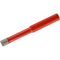 Minotaur Diamond Tile Drill Bit 7 x 70 mm in Red