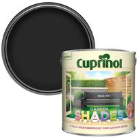 Cuprinol Garden Shades Exterior Paint 2.5L Ash in Black