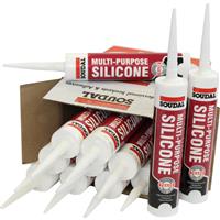 Soudal Trade Multi Purpose Silicone Multipack 270ml (12 Pack) in Clear