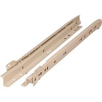 Unbranded Steel Drawer Runner 400mm (2 Pack) in Silver